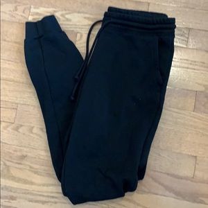 Men’s small black sweat pants
